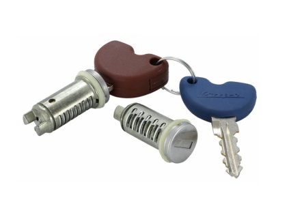 Set cylinder and key lock sada zámkov 672536 Vespa ET4/​LX/​LXV/​S 125-150ccm Vespa ET2 i.e./​Primavera 50ccm