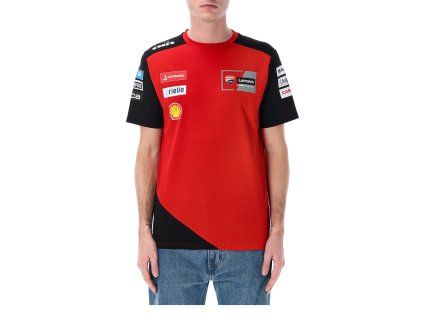 triko TEAM DUCATI Corse  červená  černá (Veľkosť M)