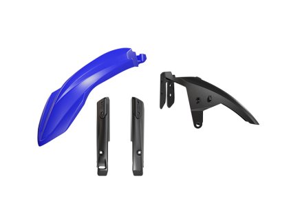 sada predného blatníka a chrániča vidlice YAMAHA Tenere RTECH modrá čierna
