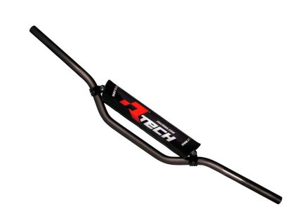 riadidlá Pit B MINI s priemerom 22 mm s tyčou a RTECH čierne