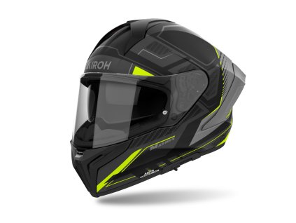 přilba MATRYX Rocket  AIROH žlutá matná 2026 (Veľkosť XS)