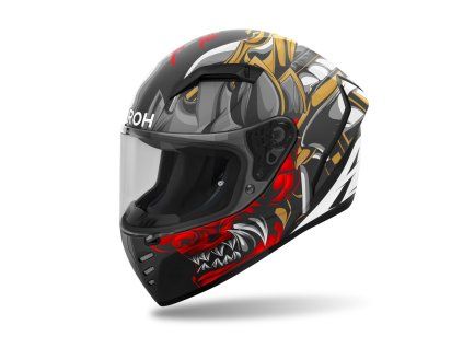 přilba CONNOR Samurai  AIROH matná 2026 (Veľkosť M)