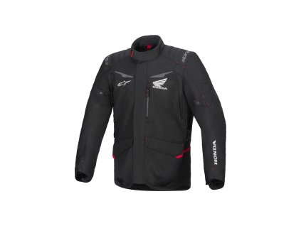bunda ST-1 WATERPROOF HONDA kolekce  ALPINESTARS čierna/červená 2025