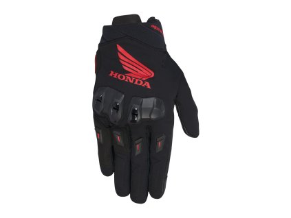 rukavice SP X 3 HONDA kolekce  ALPINESTARS černá/červená 2025
