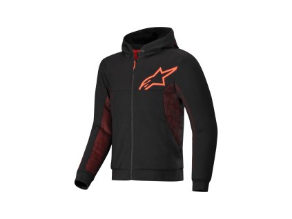 bunda CHROME AIR SPORT  ALPINESTARS černá/červená fluo 2025 (Veľkosť XS)