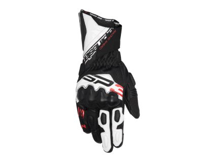 rukavice SP-3  ALPINESTARS černá/bílá/červená fluo 2025 (Veľkosť L)
