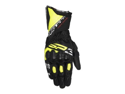 rukavice SP-3  ALPINESTARS černá/žlutá fluo/bílá 2025 (Veľkosť S)