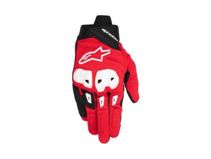 rukavice SP X 1  ALPINESTARS červená/černá/bílá 2025 (Veľkosť S)