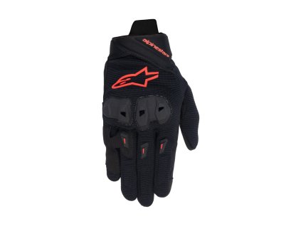 rukavice STELLA SP X 1  ALPINESTARS  dámské černá/červená fluo 2025 (Veľkosť M)