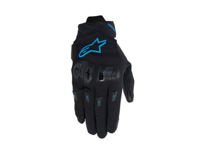 rukavice STELLA SP X 3  ALPINESTARS  dámské černá/modrá 2025 (Veľkosť XS)