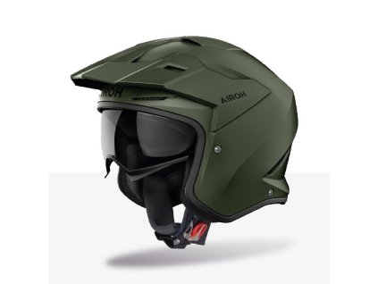 přilba KOMBAKT Color  AIROH khaki matná 2026 (Veľkosť XS)