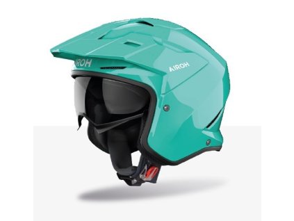 přilba KOMBAKT Color  AIROH akvamarínová lesklá 2026 (Veľkosť L)