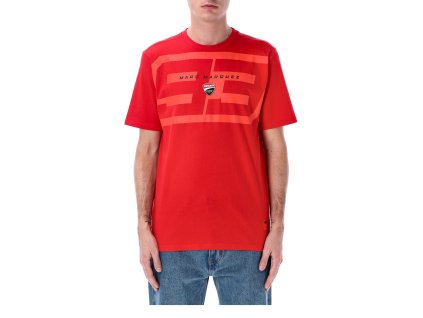 triko Marc Marquez - DUCATI Corse  červená (Veľkosť S)