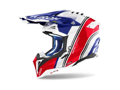 přilba AVIATOR 3 Hima  AIROH červená lesklá 2026 (Veľkosť XS)