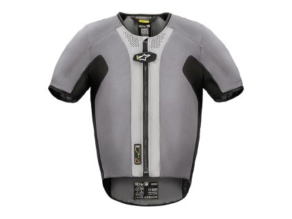 airbagová vesta TECH-AIR®5 system  ALPINESTARS šedá/černá 2026 (Veľkosť 4XL)