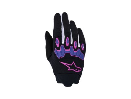 rukavice FULL BORE V2  ALPINESTARS fialová/černá 2026 (Veľkosť S)