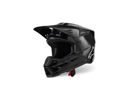 přilba S-M3 SOLID  ALPINESTARS černá 2026 (Veľkosť M)