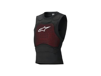 chránič těla BIONIC PLASMA LT PROTECTION VEST  ALPINESTARS černá/červená/bílá 2026 (Veľkosť S)