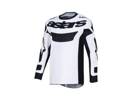 dres RACER RIWAY  ALPINESTARS bílá/černá 2026 (Veľkosť S)