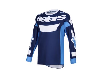 dres RACER RIWAY  ALPINESTARS modrá/světle modrá/bílá 2026 (Veľkosť S)