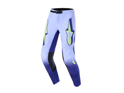 kalhoty SUPERTECH SCENZ  ALPINESTARS fialová/žlutá fluo 2026 (Veľkosť 32)