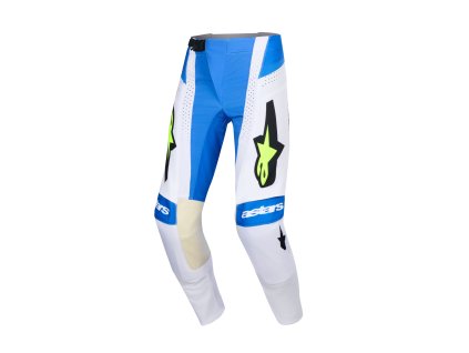 kalhoty TECHSTAR KNIF  ALPINESTARS modrá/černá/žlutá fluo 2026 (Veľkosť 28)