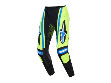 kalhoty TECHSTAR NOMUR  ALPINESTARS tmavě modrá/žlutá fluo/modrá 2026 (Veľkosť 28)