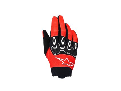 rukavice FULL BORE V2  ALPINESTARS oranžová/černá 2026 (Veľkosť S)