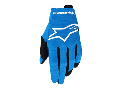 rukavice RADAR  ALPINESTARS modrá/bílá 2026 (Veľkosť S)