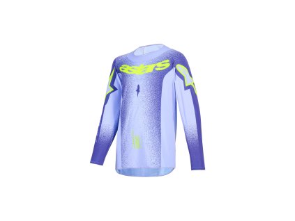 dres SUPERTECH SCENZ YOUTH  ALPINESTARS  dětské fialová/žlutá fluo 2026 (Veľkosť L)