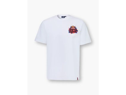 triko Marc Marquez 93 - RED BULL bílá (Veľkosť 2XL)