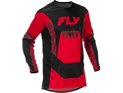 dres LITE  FLY RACING - USA 2026 černá/červená (Veľkosť S)