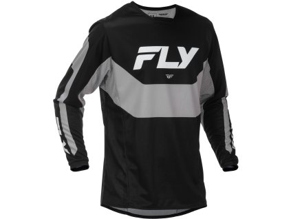 dres KINETIC  FLY RACING - USA 2026 černá/šedá (Veľkosť S)