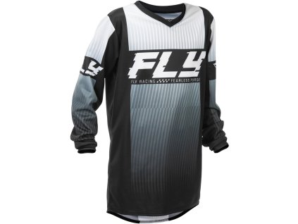 dres F-16  FLY RACING - USA 2026 dětské černá/bílá (Veľkosť YS)