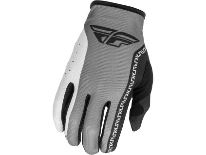 rukavice LITE  FLY RACING - USA 2026 šedá/černá (Veľkosť XS)