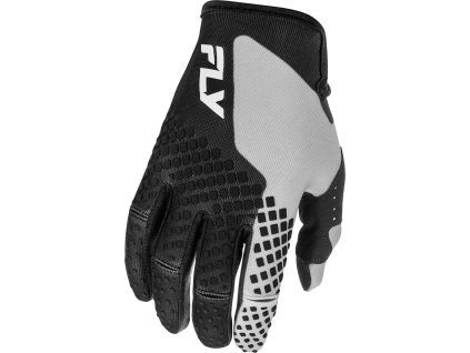 rukavice KINETIC  FLY RACING - USA 2026 černá/šedá (Veľkosť XS)