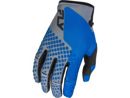 rukavice KINETIC  FLY RACING - USA 2026 modrá/šedá/černá (Veľkosť S)