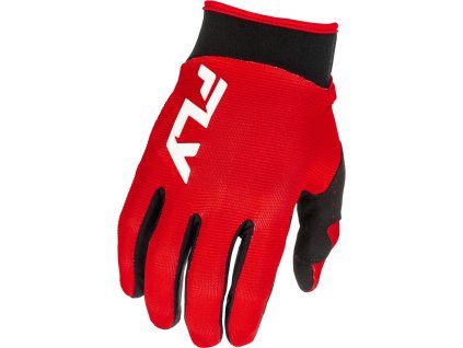 rukavice F-16  FLY RACING - USA dětské červená/černá/bílá (Veľkosť 3YXS)