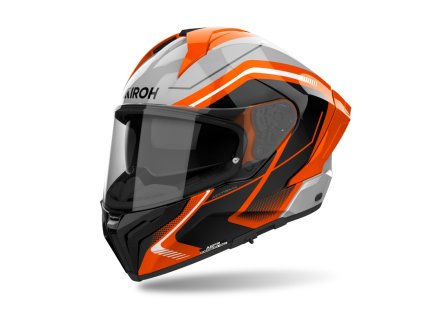 přilba MATRYX Wide  AIROH oranžová lesklá 2026 (Veľkosť XS)