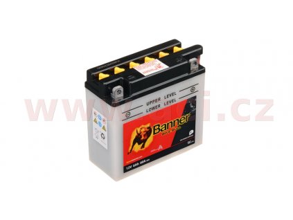 batéria 12V 12N55-3B 6Ah 60A BANNER Bike Bull 135x60x130