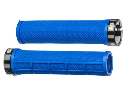 rukoväte LOCK-ON so skrutkovacími objímkami a menšou rukoväťou OXFORD tmavomodrá dĺžka 130 mm 1 pár