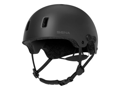 univerzální sportovní přilba s headsetem Rumba  SENA matná černá (Veľkosť L)