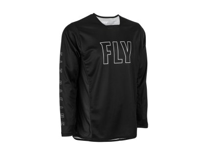 cyklo dres RADIUM  FLY RACING - USA černá/bílá (Veľkosť S)