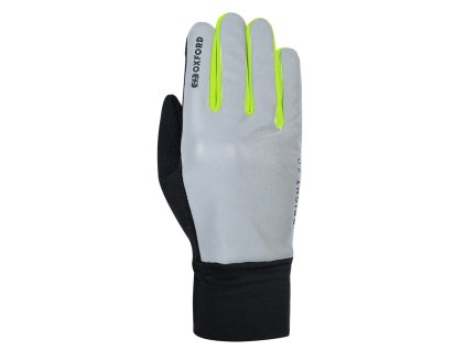 bRIGHT GLOVES 20 OXFORD rukavice čierne/reflexné/žlté fluo