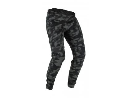cyklo kalhoty RADIUM  FLY RACING - USA dětské černá/šedá/camo (Veľkosť 18)