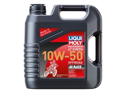 LIQUI MOLY Motorbike 4T Synth 10W50 Offroad Race plne syntetický motorový olej 4 l