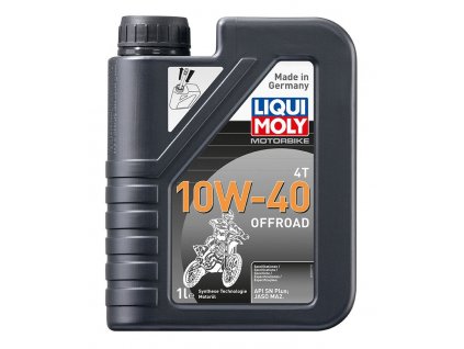 LIQUI MOLY Syntetický motorový olej pre motocykle 4T 10W40 Offroad 1 l