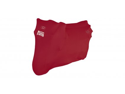 plachta na motorku Protex Stretch Indoor interierová  OXFORD červená (Veľkosť S)