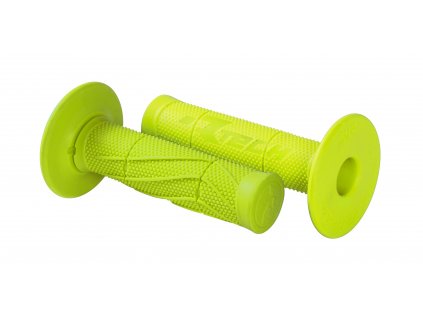 gripy Wave soft RTECH neónovo žlté pár dĺžka 118 mm