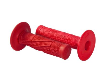 gripy Wave soft RTECH červené pár dĺžka 118 mm